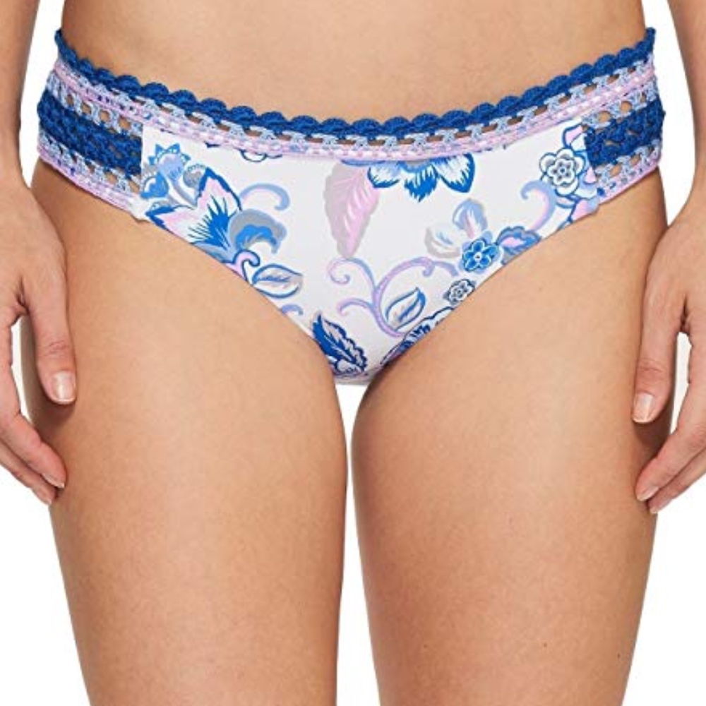 Becca Juliet Tab Side Hipster Swim Bikini Bottom small